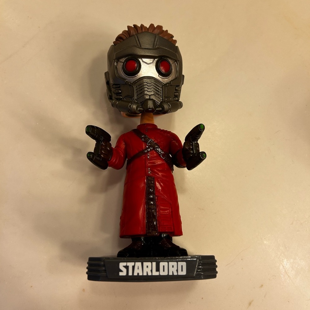 Star Lord Funko Wacky Wobbler Guardians of The Galaxy Collectible BobbleHead New